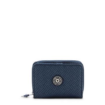 Kipling Money Love Klassieke Small Wallet Portefeuille Blauw | NL 1014BE